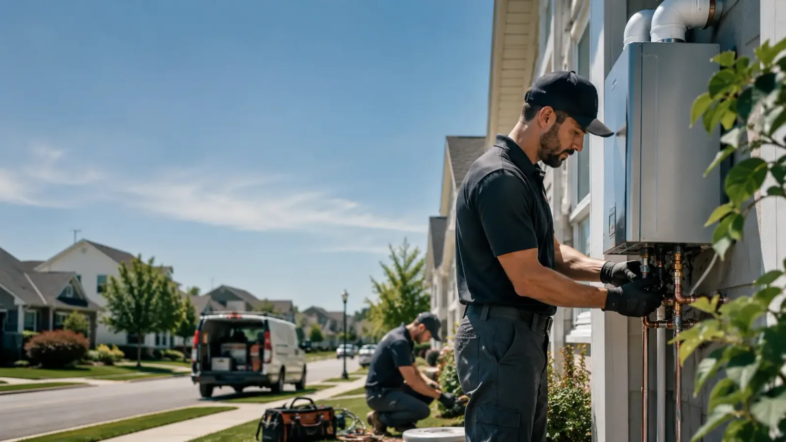 Tankless Water Heater Installation in Lamont, MI